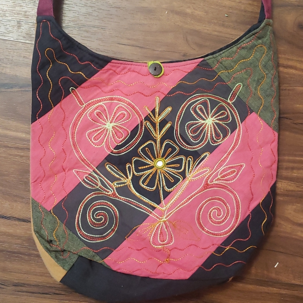 Earth Diva fair trade made boho style bag purse